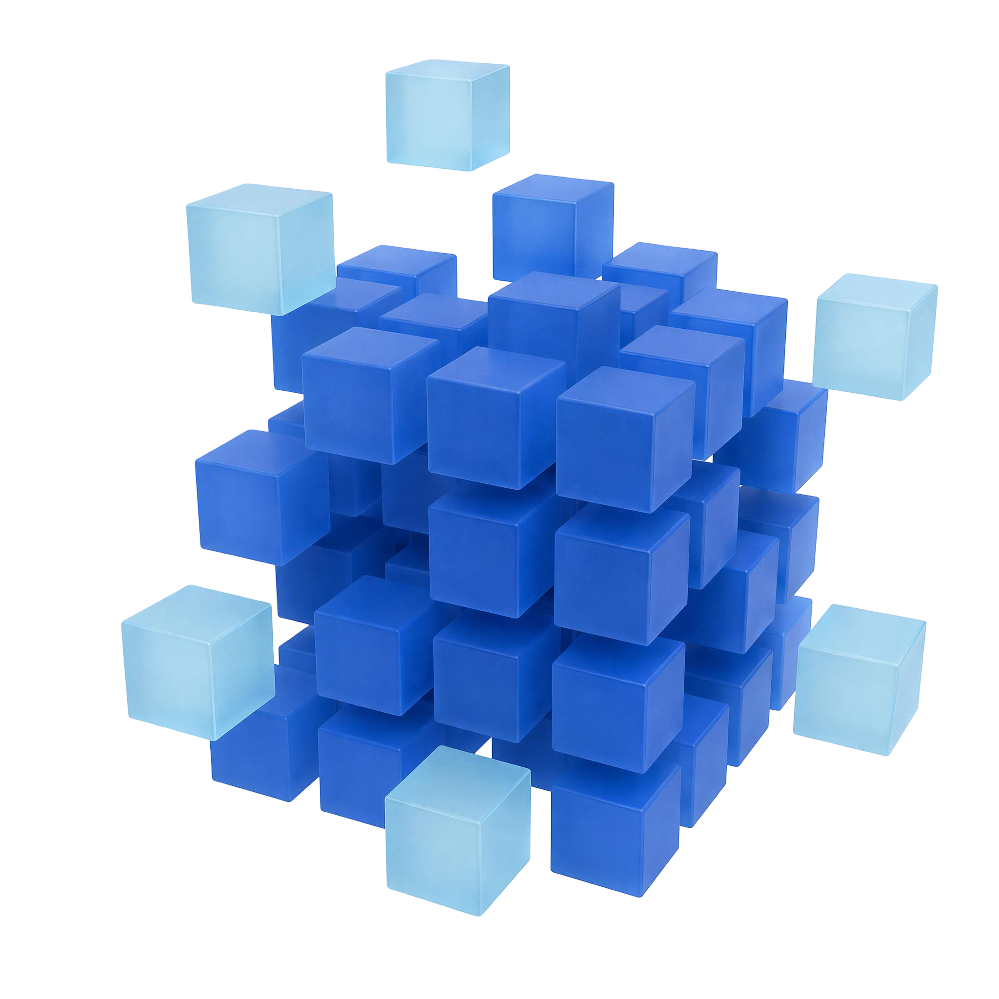 3D-кубы — визуал ЛСК-сессии